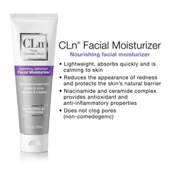 CLn Hidratante Facial refuerza la barrera cutánea sin grasa.