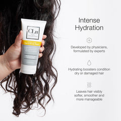CLn Masque Cheveux Texture Creme pour une application facile.