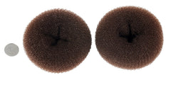 CLOTHOBEAUTY molde moño redondo grande para cabello grueso, peinado rápido.