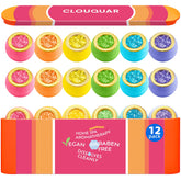 Conjunto de regalo CLOUQUAR Cristal, empaque elegante listo para regalo y cuidado personal.