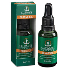 Clubman Aceite Pre Afeitado: botella para verter, deslizamiento más suave.