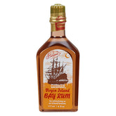Clubman Pinaud Virgin Island Bay Rum, botella vertido, refresca la piel tras el afeitado.