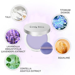 CLY AMS pores-minimizing setting powder provides a soft blur for a refined complexion.