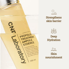 CNP Honey Glow Booster Toner con ceramidas y aminoácidos para hidratación diaria.