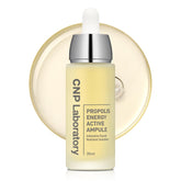 CNP Honey Glow Serum, botella de 35 ml, hidratación profunda para piel sensible.
