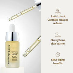 CNP Honey Glow Serum, ingredientes clave propóleo e ácido hialurónico.