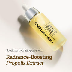 Textura hidratante de CNP Honey Glow Serum para piel suave y radiante.
