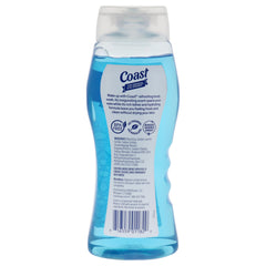 Coast 2 en 1 con enjuague limpio, ideal para piel seca que busca hidratación suave.