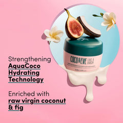 Aplicación rápida en 10 minutos para rejuvenecer el cabello con Coco & Eve