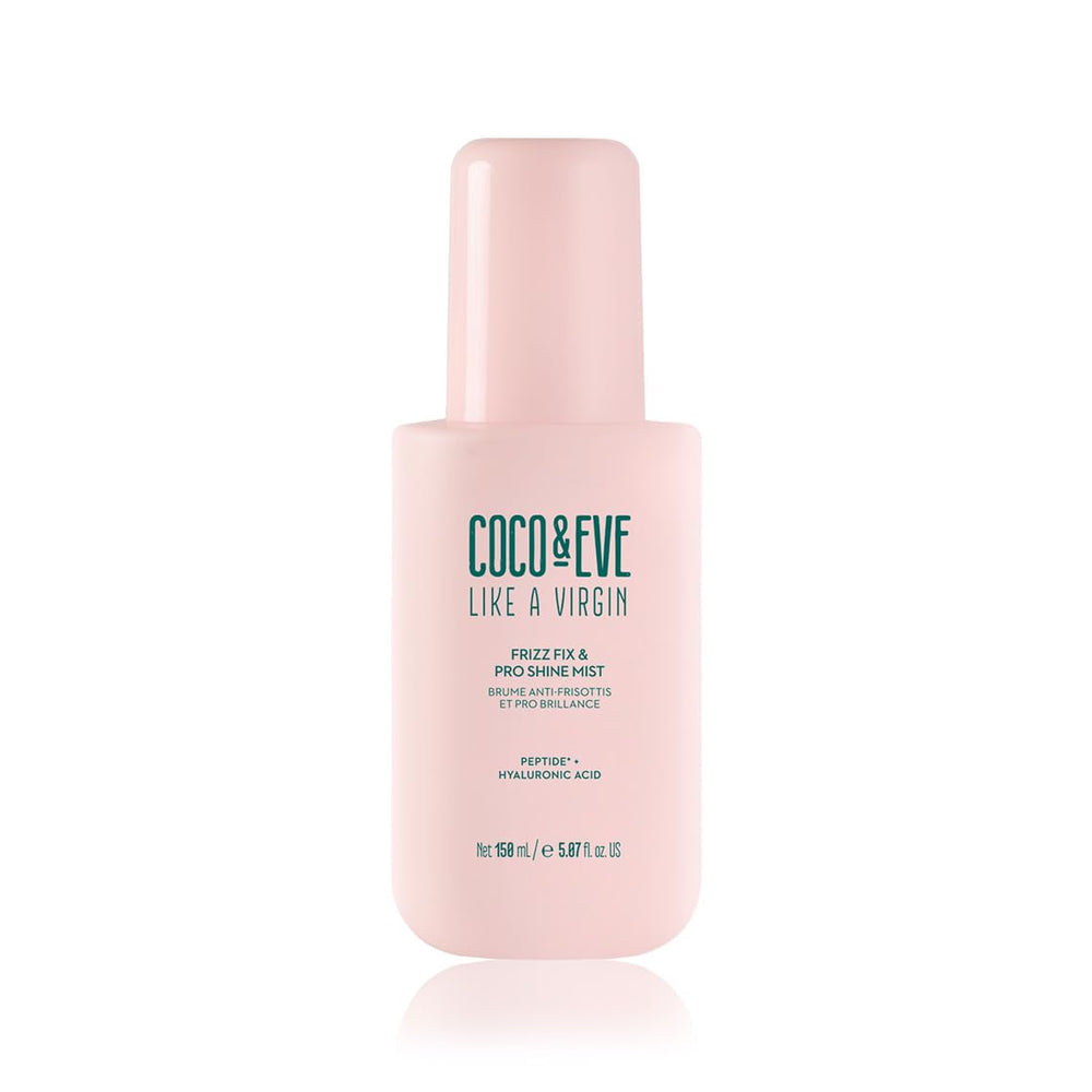 Coco & Eve Frizz Fix Pro Shine Mist: botella lista para controlar el frizz