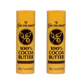 Cococare bastón de manteca de cacao amarillo, hidratación intensa para piel seca.