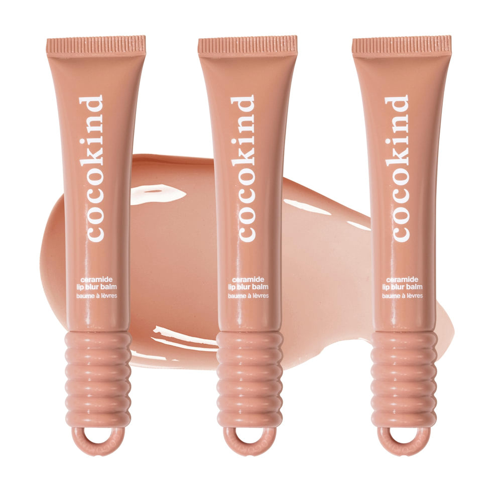Cocokind baume-lèvres ceramide non parfumé offre hydratation douce pour lèvres sensibles.