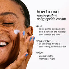 Cocokind Crème Polypeptide Resurrection — complexe peptidique soutient la peau