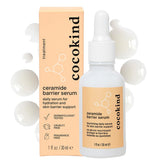 Sérum Cocokind Barrière en flacon, hydratation riche grâce aux céramides.