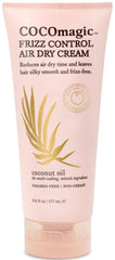Cocomagic crema-control-encrespamiento-aire-secado: textura ligera para secado suave y sin encrespamiento.