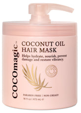 Cocomagic máscara de coco para el pelo, envase visible, reparación suave