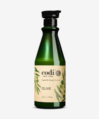 Codi N Codi Olive Hand and Body Lotion bottle 750ml for hydrating skin and a refreshing aroma