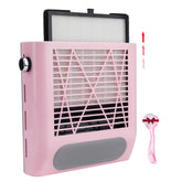 CoFashion colector polvo uñas 80w, vista frontal, para una manicura limpia.