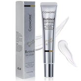 Coinore crema de ojos retinol, aplicación suave para uso diario.