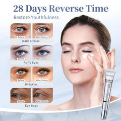 Coinore crema de ojos retinol ayuda a reducir arrugas y líneas finas.