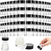 Coloch jarras 10ml de vidrio grueso para cosméticos y muestras.