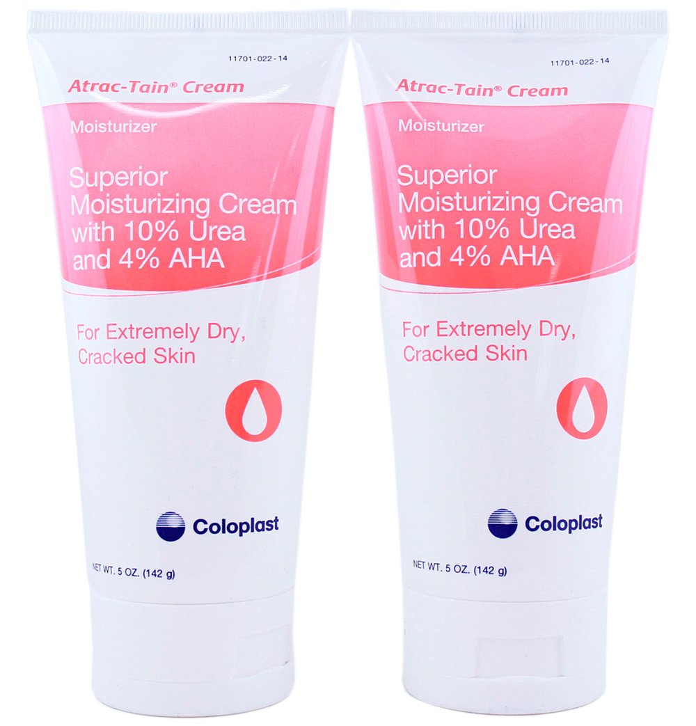 Coloplast Atrac-Tain crema para manos y cuerpo sin fragancia, hidrata piel seca