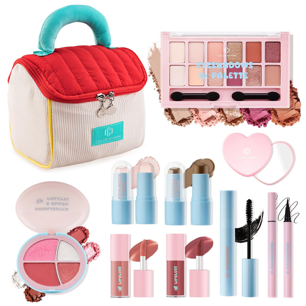 Color Nymph kit completo con bolso Cutie Pie para llevar en cualquier lugar.
