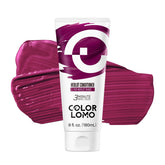 COLORLOMO acondicionador depósito color Merlot en botella, color duradero y brillo suave.