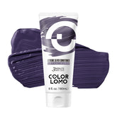 COLORLOMO Extremo Plata: botella vertiendo color para neutralizar brillos y lograr plateado.