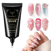 COLOURSMILE: botella de pegamento para rhinestones fijando gemas con durabilidad