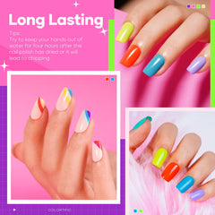COLORTIFIC: cuidado de uñas con ingredientes fortalecedores