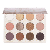 ColourPop 11:11 paleta sombras nude con acabados mate y metalico para looks versátiles.