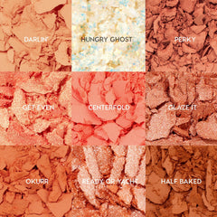 ColourPop Baby Got Peach: acabado metalizado dorado para realzar la mirada.