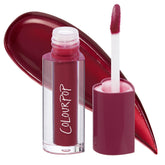ColourPop Hidrapop brillante labial muestra color intenso y acabado suave