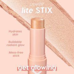 ColourPop Lite Stix define arco de Cupido con brillo sutil.