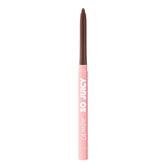 ColourPop So Juicy lapiz delineador voluminizante Mocha Latte en envase, tono definido y preciso.
