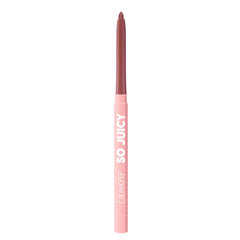 ColourPop So Juicy Plumping Delineador muestra una muestra de color para delineado preciso y jugoso.
