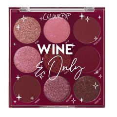ColourPop Wine & Only: paleta en tonos bordo para looks intensos y duraderos.