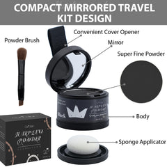 Comdian brocha maquillaje ayuda a aplicar de forma precisa en la línea capilar.