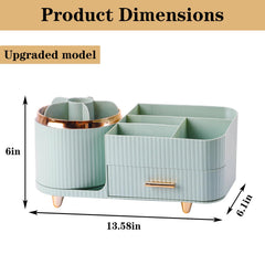 COMFYROOM divisor de 5 compartimentos, organiza brochas y productos de forma clara.