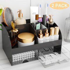 COMFYROOM organizador de cosméticos con cajones transparentes, acceso rápido
