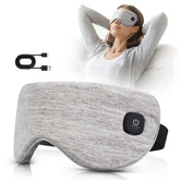 COMFYTHERA mascarilla de ojos calentada sin cables: libertad de movimiento para uso nocturno.