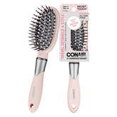 Conair Velvet Touch cepillo desenredante compacto para viaje, desenreda sin tirar el cabello.