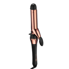 conair infinitipro rosado dorado, barril 1,25 pulgadas para rizos sueltos y brillantes.