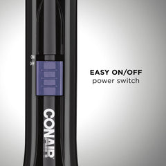 Conair interruptor de encendido/apagado para manejo sencillo.