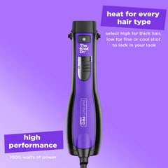 Conair Knot Dr. cepillo oval, diseño ergonómico para peinados definidos.