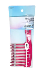 Conair paquete de 3 peines desenredantes para uso familiar, práctico y rápido.