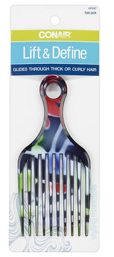 Conair Pop Peine de Pelo para añadir volumen suave a rizos definidos