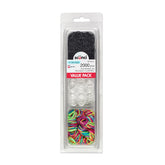 Ligas elásticas claras de Conair Scünci para peinados suaves.