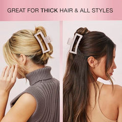 Pinza para uso diario Scúnci, color rosado, práctico y cómodo.